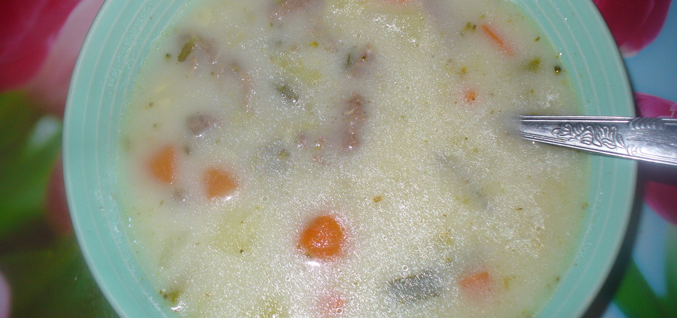 Zupa z ziemniakami i gotowaną cielęciną (autor: jagoda5913 ...