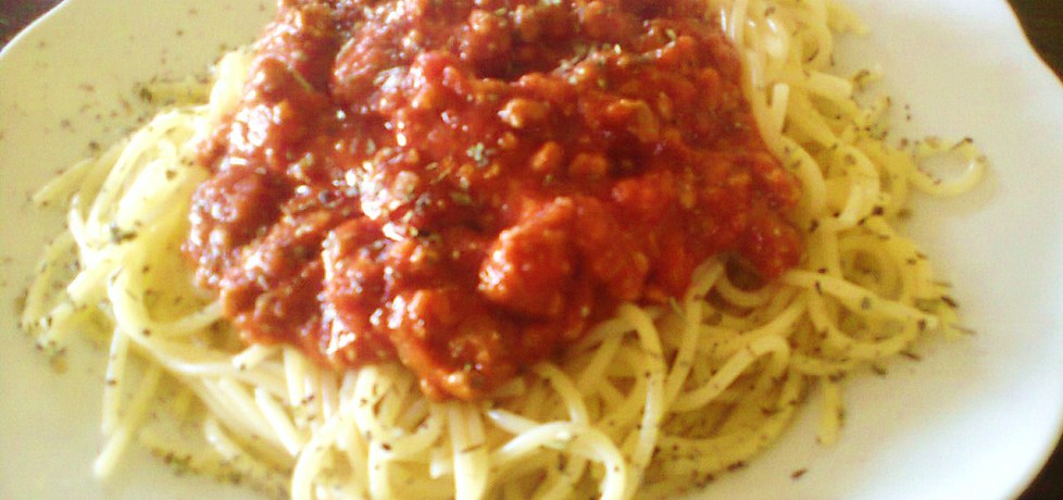 Moje spaghetti z mięsem mielonym (autor: cranberry ...