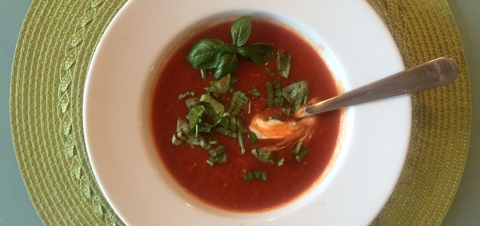 Zupa pomidorowa ze świeżych pomidorów (autor: asiatok ...