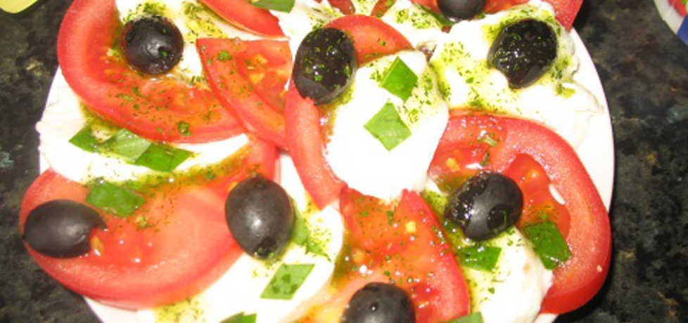 Sałatka z mozzarelli i pomidorów (autor: berys18)