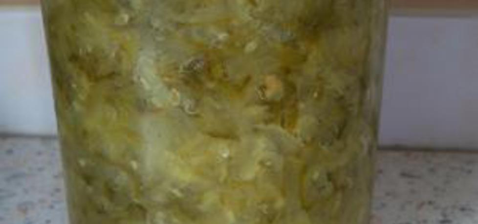 Ogórki tarte na zimę- do zupy (autor: mariola21)
