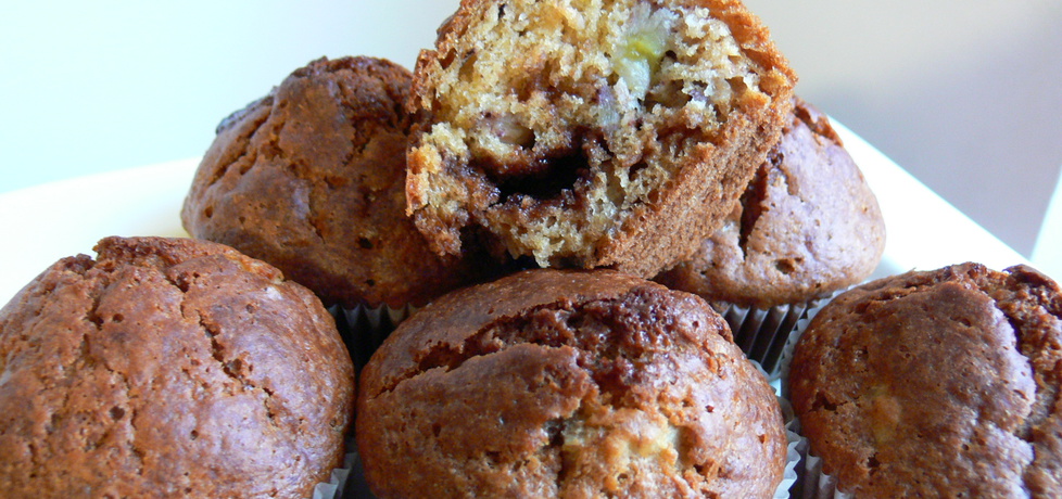 Muffinki bananowe z czekoladą (autor: bernadettap ...