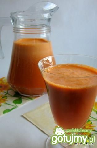 Przepis  sok z marchewki i owoców przepis