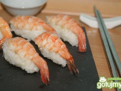 Przepis  nigiri sushi z krewetką przepis