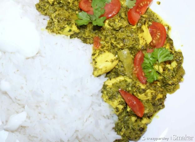 Kurczak w zielonym curry