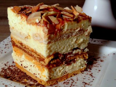 Migdałowiec – ciasto (bez pieczenia)