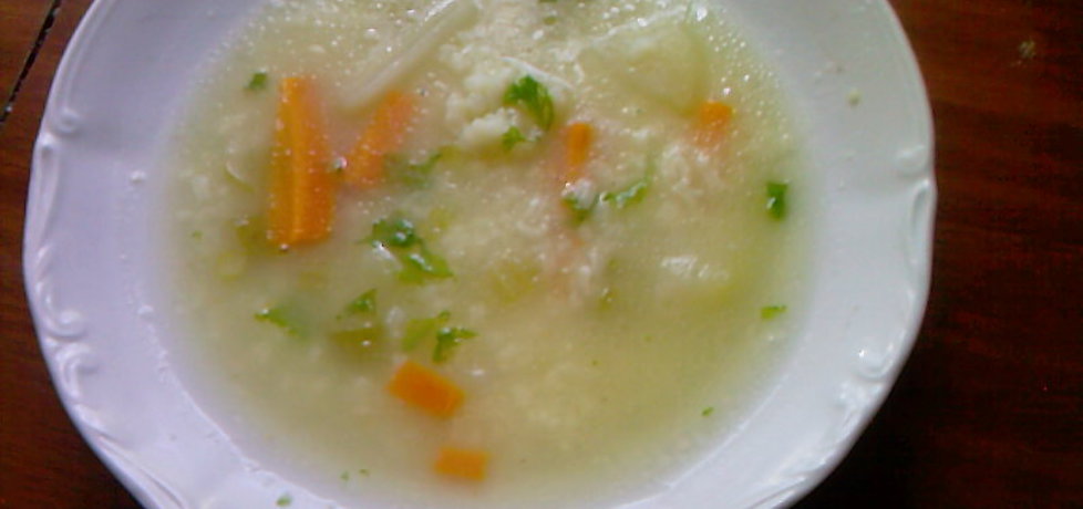 Zupa kalafiorowa z ryżem (autor: grazyna13)