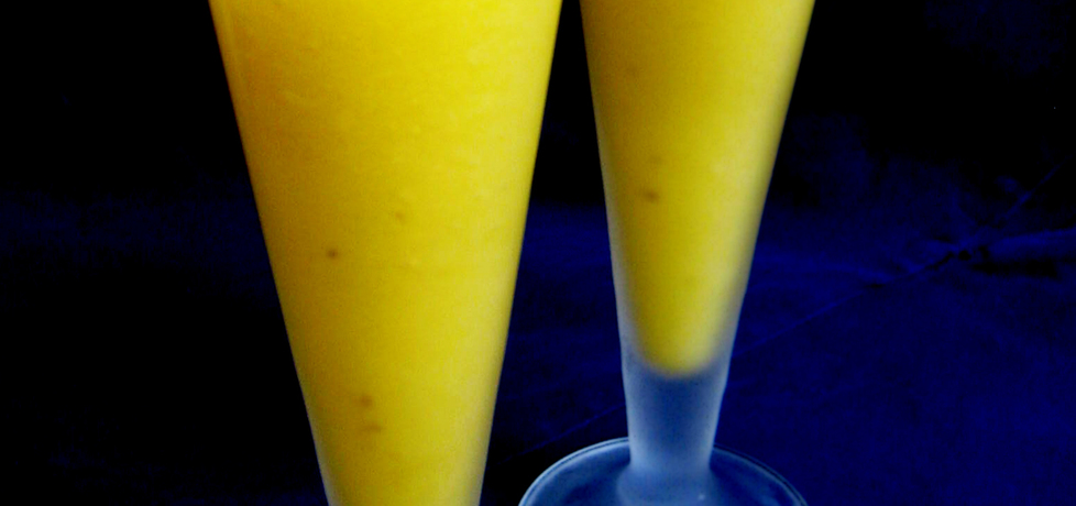 Słoneczne smoothie z ananasa, melona i banana (autor: brioszka ...