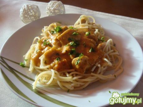 Przepis  spaghetti z serkiem mascarpone przepis