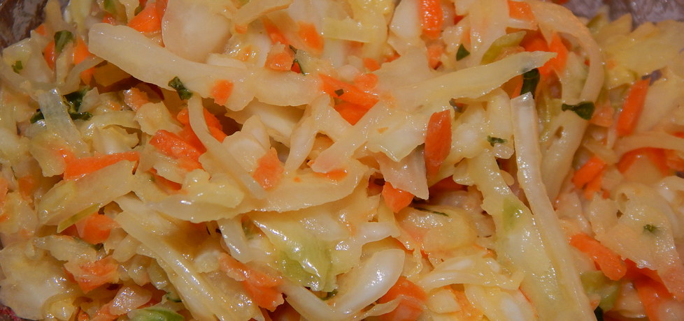 Surówka jesienna a'la coleslaw (autor: habibi)