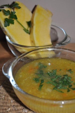 Zupa  przysmak dyniowy  prosty przepis i składniki