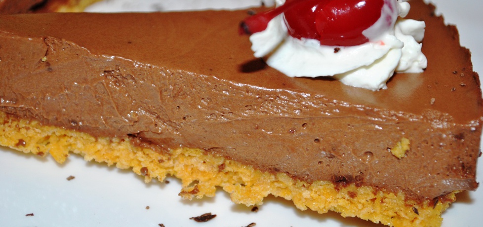 Ciasto czekoladowa pianka na spodzie z płatków (autor: marcin9 ...