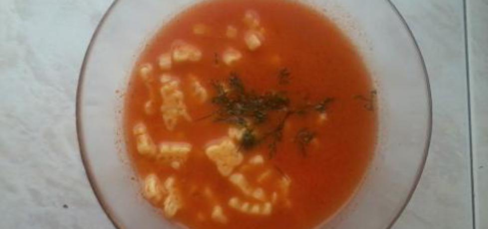 Lekka zupa pomidorowa z makaronem (autor: smakosz1988 ...