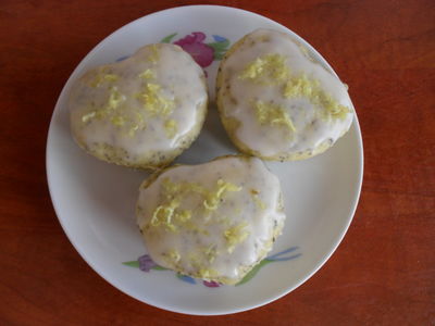 Cytrynowe muffinki z makiem