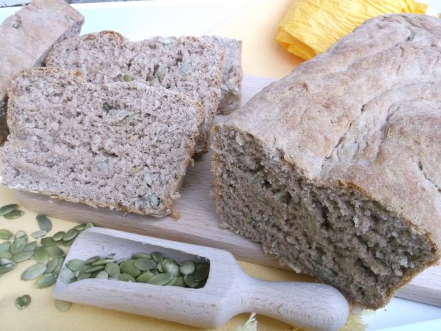 Przepis  chleb pełnoziarnisty z pestkami dyni przepis