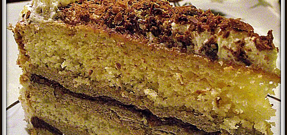 Tort z bezami i masą kawową (autor: mancia-w