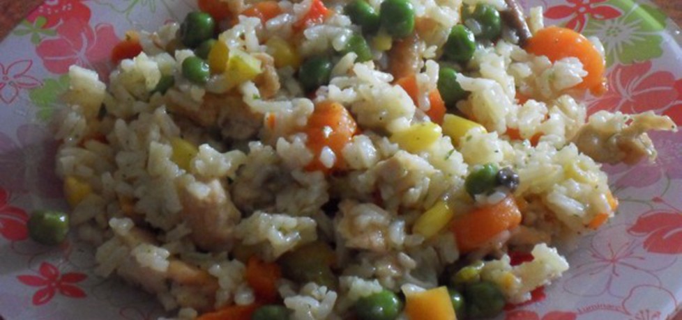Ryż z kurczakiem i warzywami (autor: anita)