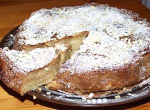 Łotyskie ciasto jabłkowe 'drumstalina'