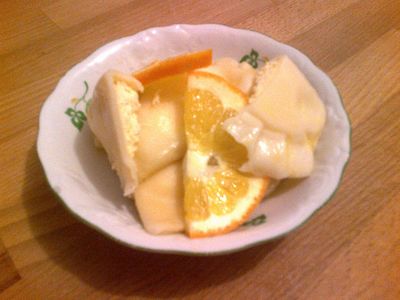 Pierogi z serem i nutą pomarańczową
