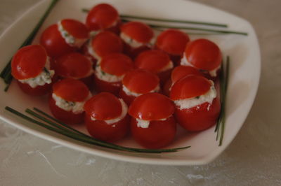 Pomidorki z twarożkiem