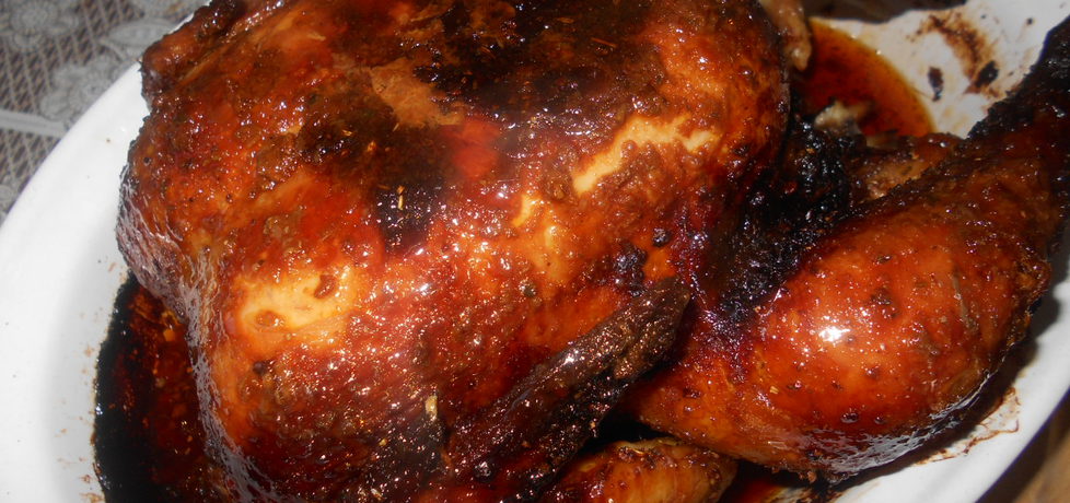 Pieczony kurczak długo marynowany (autor: beatris ...