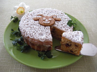Imbirowe ciasto z daktylami