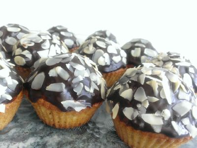 Muffiny bakaliowe z czekoladą