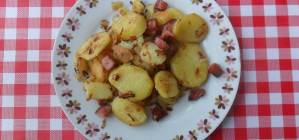 Ziemniaki z kiełbasą i cebulą (autor: ikrakowianka)