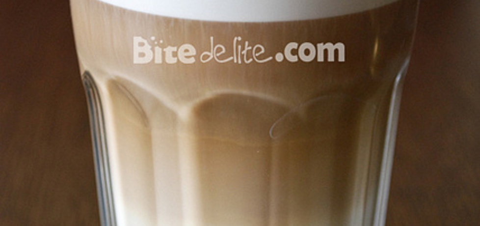 Cafe latte  przepis dla każdego (autor: bitedelite)