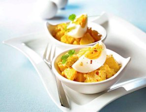 Curry z jajek  prosty przepis i składniki