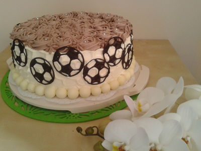 Tort urodzinowy dla piłkarza