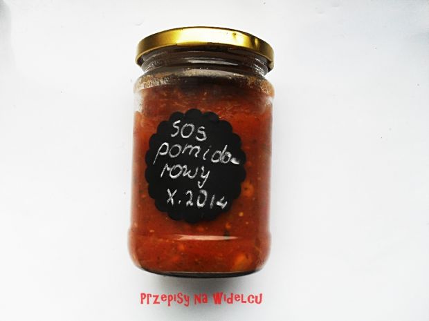 Przepis  sos pomidorowy do słoików przepis
