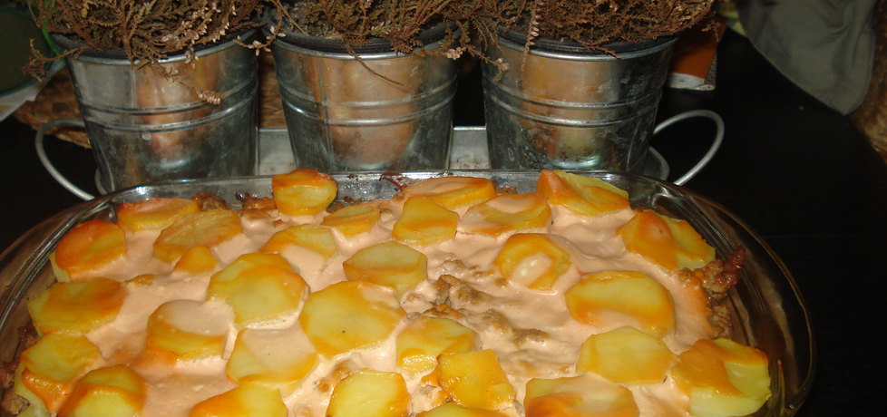 Zapiekanka z ziemniakami i mięsem mielonym (autor: norweska20 ...
