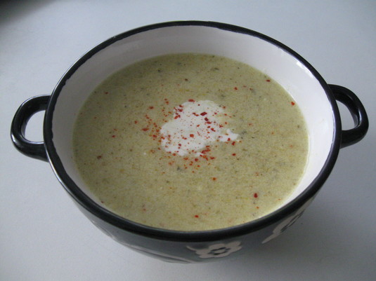 Zupa kukurydziano-kaparowa