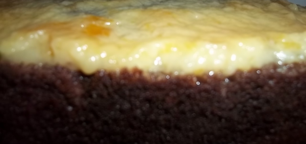 Czekoladowe ciasto pieczone z polewą (autor: beatris ...