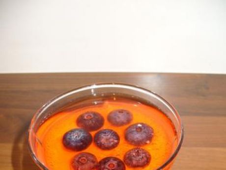 Przepis  mleczna pianka na kefirze z owocami przepis