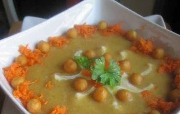 Przepis  zupa-krem z kalafiora i marchewki przepis