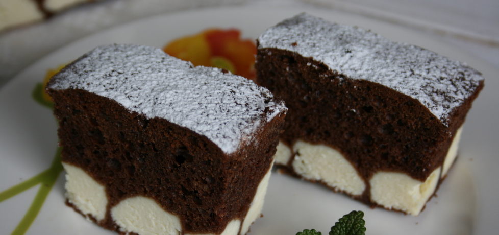 Czekoladowe ciasto z kulkami serowymi (autor: skotka ...