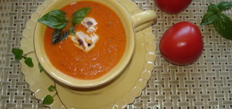 Zupa krem z 2 rodzajów pomidorów (autor: ewa)