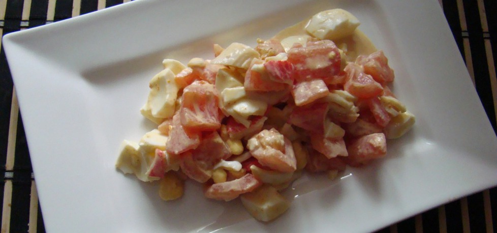 Prosta sałatka z surimi i pomidorami (autor: kate500 ...