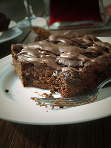 Ciasto pijana śliwka w czekoladzie (ciasto z fasoli)