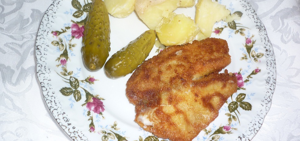 Filet z ryby smażony w panierce (autor: wafelek2601 ...