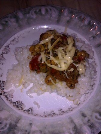 Przepis  krewetki z ryżem na obiad przepis