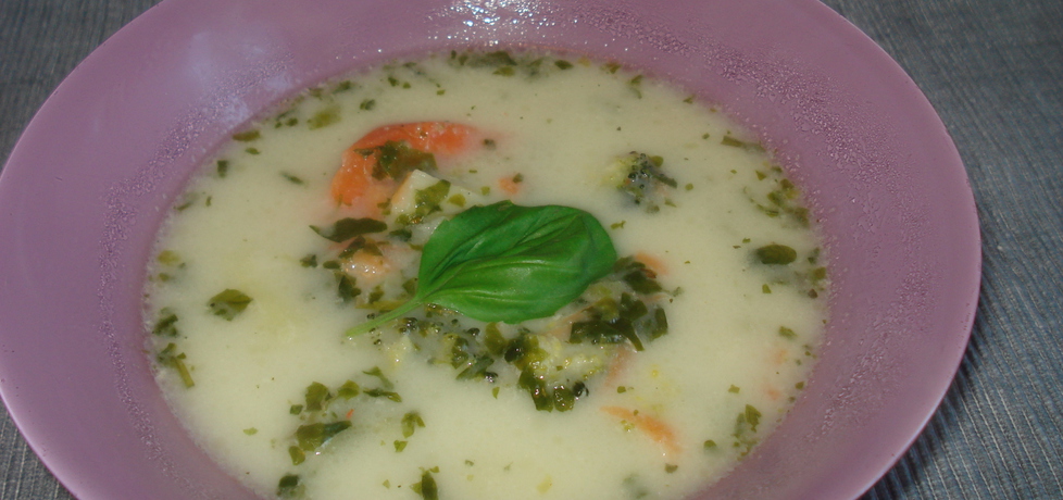 Zupa z brokułem i szpinakiem ( z mrożonych warzyw ) :) (autor ...