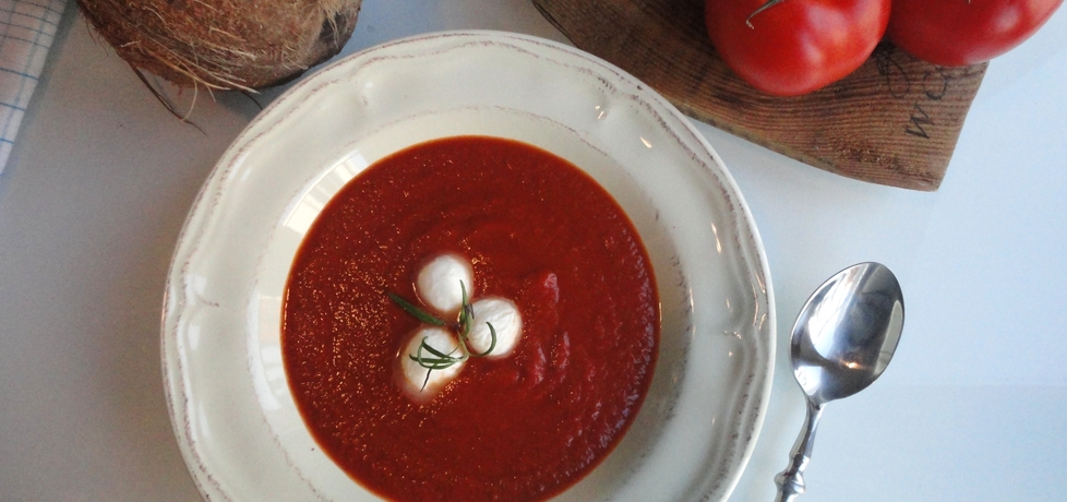 Zupa krem pomidorowo-kokosowa (autor: klorus)