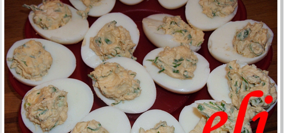 Jajka faszerowane ze szczypiorkiem eli (autor: eli555 ...