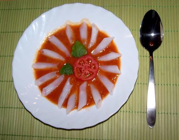 Przepis  pomidorowa-lekko ryżowa,lekko sojowa przepis