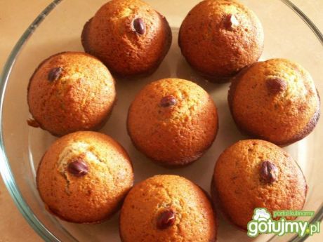 Przepis  muffiny z orzechami laskowymi przepis
