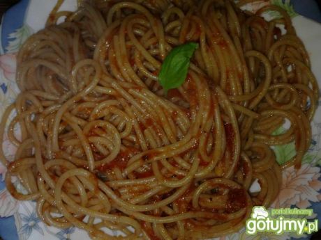 Przepis  spaghetti all'arrabbiata przepis