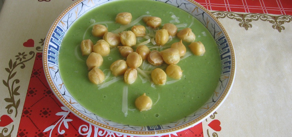 Zupa krem z zielonego groszku (autor: ania321)